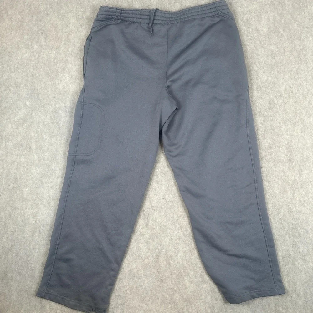 Starter Pants‎ Mens Large Gray Joggers Side Zip Wide Leg Y2K